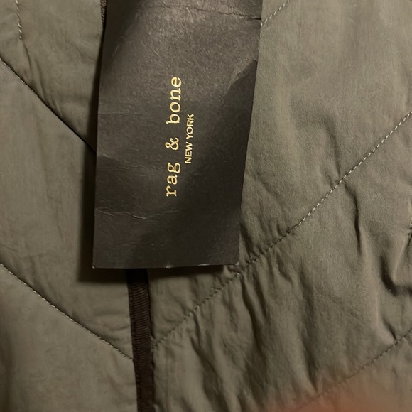 Rag & bone green military jacket size L NWT - Picture 4 of 4